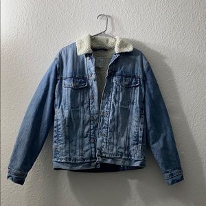 Lined Denim Jacket